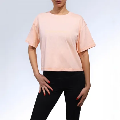 Champion Dámské tričko Cropped Peach