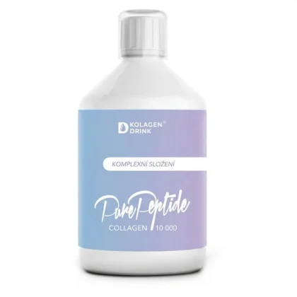 KolagenDrink COLLAGEN 10 000 PURE PEPTIDE® hydrolyzovaný rybí kolagen 500 ml