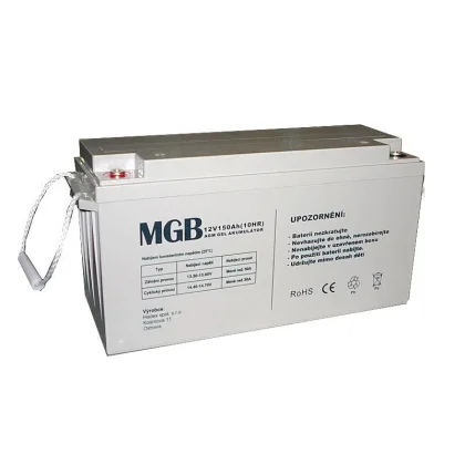 Trakční akumulátor MGB VRLA AGM 12V/150Ah - 2. jakost