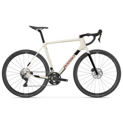 Gravel kolo BASSO Palta, Shimano GRX 610 2x12, Microtech MX25, off white