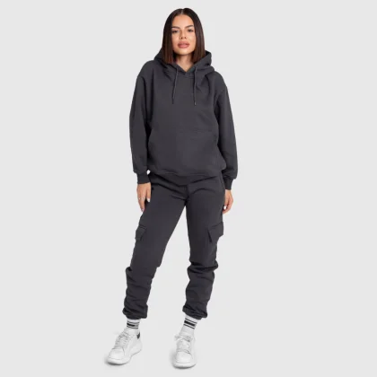 Dámská oversize souprava Iron Aesthetics Cargo, šedá