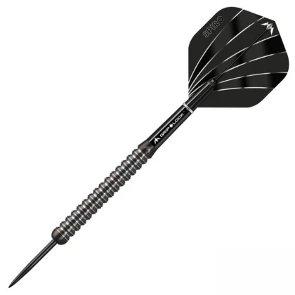 Šipky steel Mission Spiro 25g, M1, straight, 90% wolfram