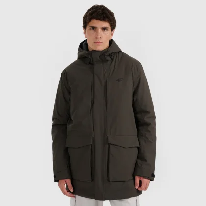 Pánská přechodová parka s membránou 8000 - olivová/khaki