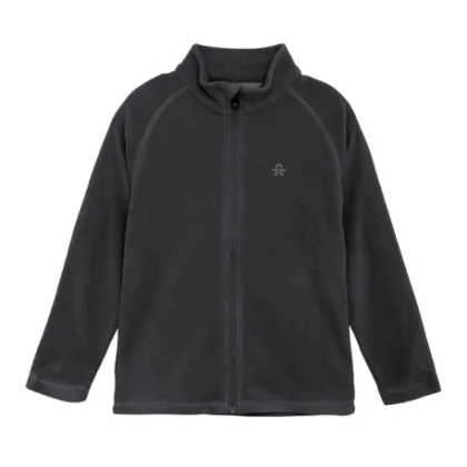 Dětská mikina se zipem COLOR KIDS Fleece Jacket, Full Zip-161-Phantom