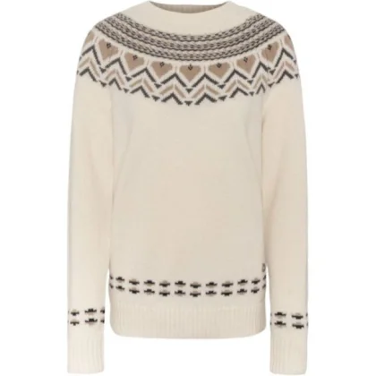 Kari Traa Sundve Knit, mikina, dámská, bílá