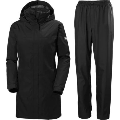 Helly Hansen Aden/HH dámská sada do deště, černá