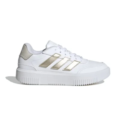 Dámská rekreační obuv ADIDAS Courtblock Bold W cloud white cyber metalic orbit grey