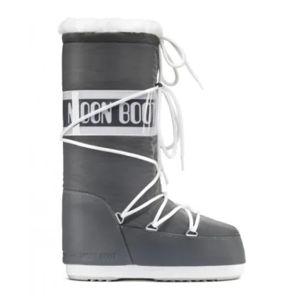 Dámské vysoké zimní boty MOON BOOT ICON REFLEX, 001 silver