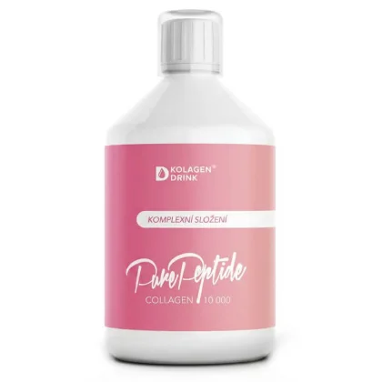 KolagenDrink COLLAGEN 10 000 PURE PEPTIDE® hydrolyzovaný hovězí kolagen 500 ml