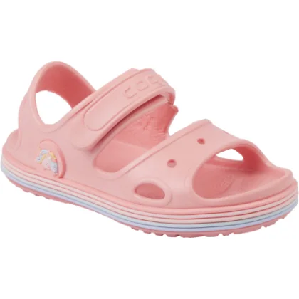 Dívčí sandály COQUI Yogi baby pink rainbow