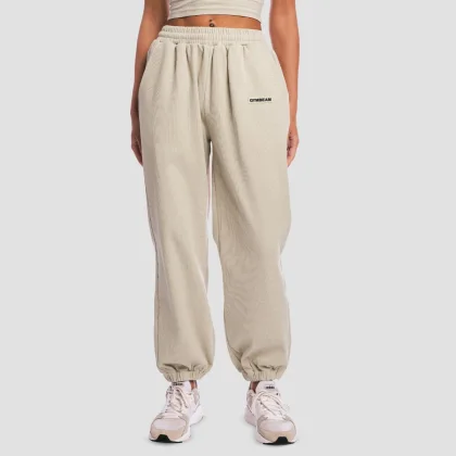 GymBeam Dámské tepláky Aura Grey