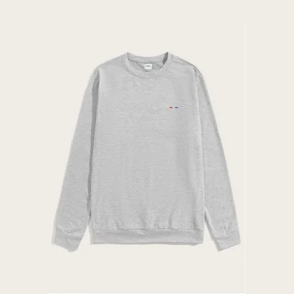 Mikina, Barva Bílá, s Potiskem French Stripe