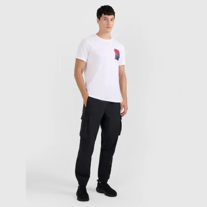 Pánské casual cargo kalhoty - černé