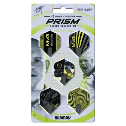 Letky na šipky Winmau Prism Delta MvG sada (5x3ks)
