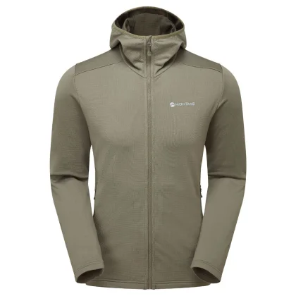 Montane Protium Hoodie, fleecová mikina, pánské, zelená