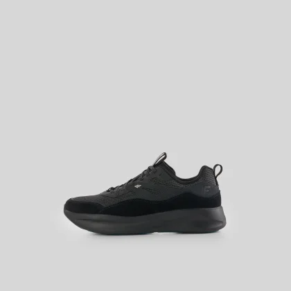 4F Sneakersy ASCENDR se semišovými prvky pánské - černé 40