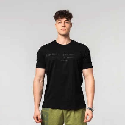 NEBBIA Tričko FLEXIN Black