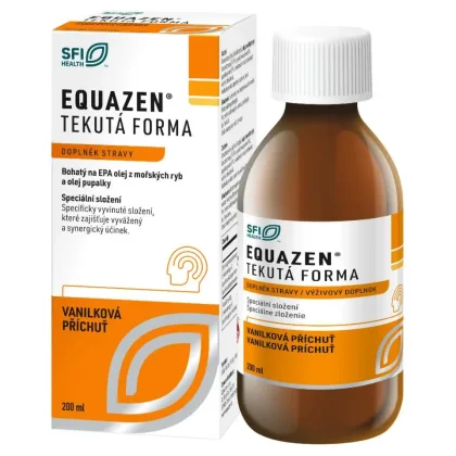 Equazen tekutá forma s příchutí vanilky 200 ml