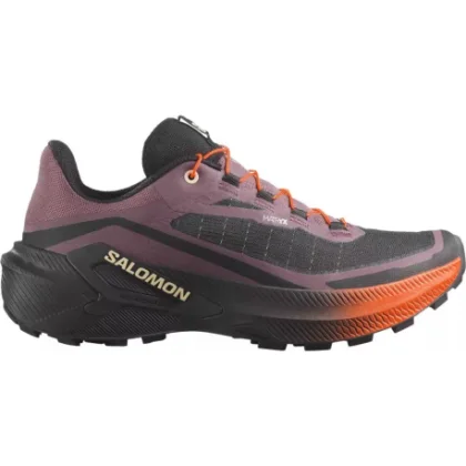 Dámská běžecká trailová obuv SALOMON Genesis 2 W huckleberry black red orange