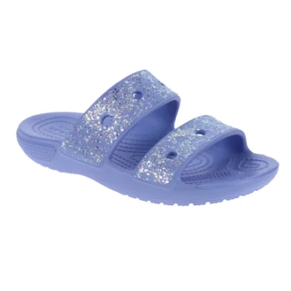Dívčí sandály CROCS Classic Crocs Glitter Sandal moon jelly