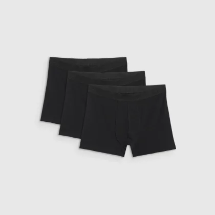 4F Pánské boxerky (3-pack) - černé XXL