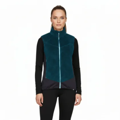 Dámská turistická fleece vesta NORTHFINDER DEE-630inkblueblack