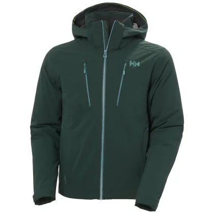 Helly Hansen Alpha 4.0, lyžařská bunda, pánské, zelená