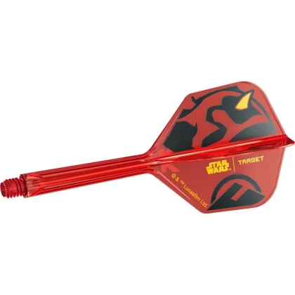 STAR WARS TARGET DARTH MAUL K-Flex integrované letky No6 a dlouhé násadky