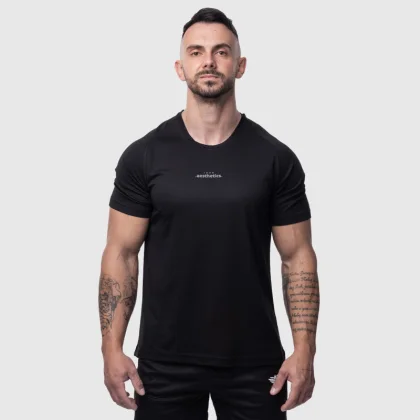 Pánské sportovní tričko Iron Aesthetics Training, černé