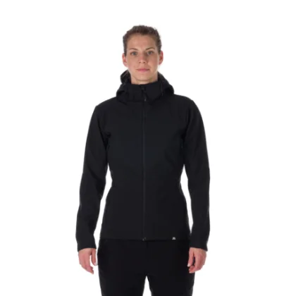 Dámská turistická softshellová bunda NORTHFINDER JANESSA-269-black