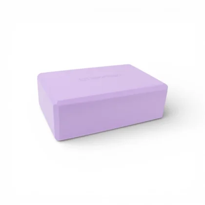 Yoga block Sportago Tiga - jednobarevný - levandulová