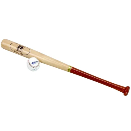 Baseball pálka LUCIO LONDERO 770 světlý-tmavý buk + míček