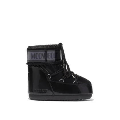 Dámské kotníkové zimní boty MOON BOOT MB ICON LOW GLANCE, N001 BLACK