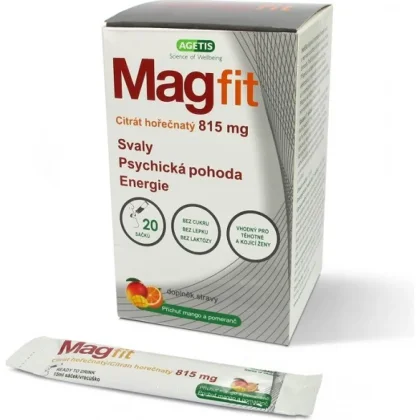 Magfit 15 ml x 20 sáčků Mango a pomeranč