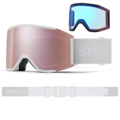 Smith Squad MAG, lyžařské brýle, white vapor