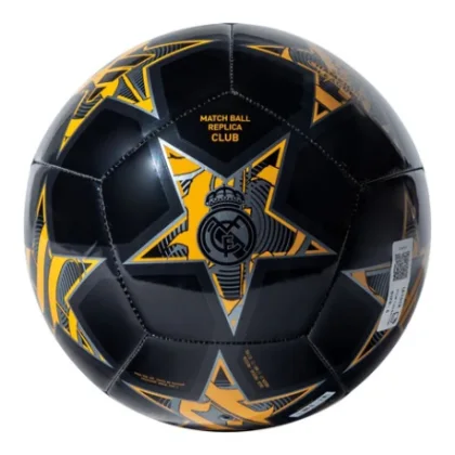 Fotbalový míč ADIDAS UCL RM CLB-BLACK PREYEL CARBON
