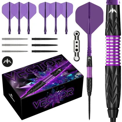 Šipky steel Mission Vector 22g 95% wolfram