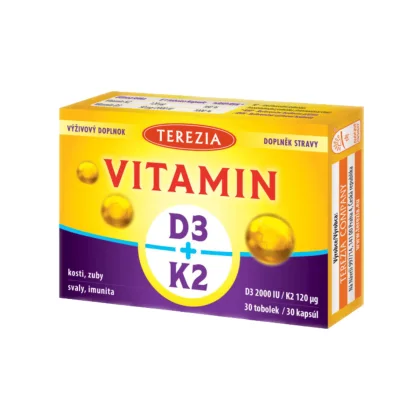 TEREZIA Vitamin D3+K2 30 tablet