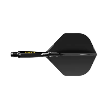 Cuesoul ROST 77 černé integrované Small Standard Wing letky a krátké násadky