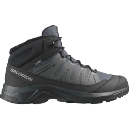 Pánské kotníkové zimní boty SALOMON X-Adventure Coldrush WP M asphalt black alloy