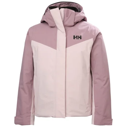 Helly Hansen Icelily, lyžařská bunda, junior, růžová