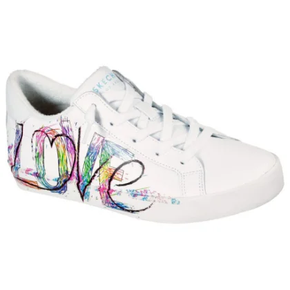 Dámská vycházková obuv SKECHERS Diamond Starz - Young Love white