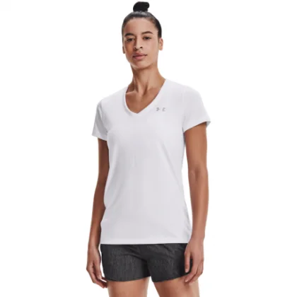 Dámské tréninkové tričko s krátkým rukávem UNDER ARMOUR Tech SS - Solid 1