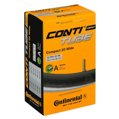 Duše na kolo CONTINENTAL Compact 20 Wide - ventil AV34