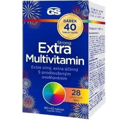 GS Extra Strong Multivitamin tablety 90+40