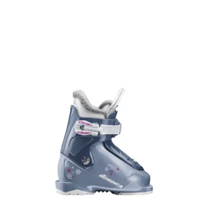 Dívčí lyžařské boty na sjezdovku - on piste NORDICA Speedmachine J 1 Girl, blue light blue fucsia