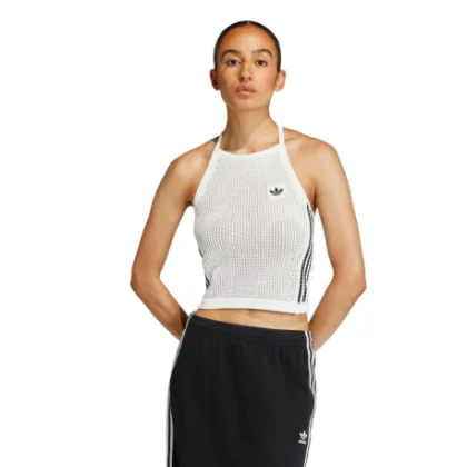 Dámské tílko ADIDAS ORIGINALS CROCHET TOP OWHITE