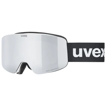 Uvex pwdr FM, lyžařské brýle, junior, černá/bílá