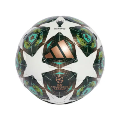 Futbalová halová míč ADIDAS UCL PRO SAL WHITE SHAGRN SSLIME