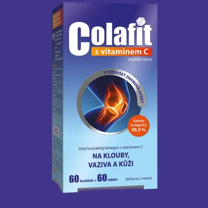 Colafit s vitamínem C 60 kostiček + 60 tablet 3081479